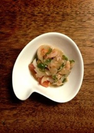 ツナと野菜の酢の物-レシピのメイン写真