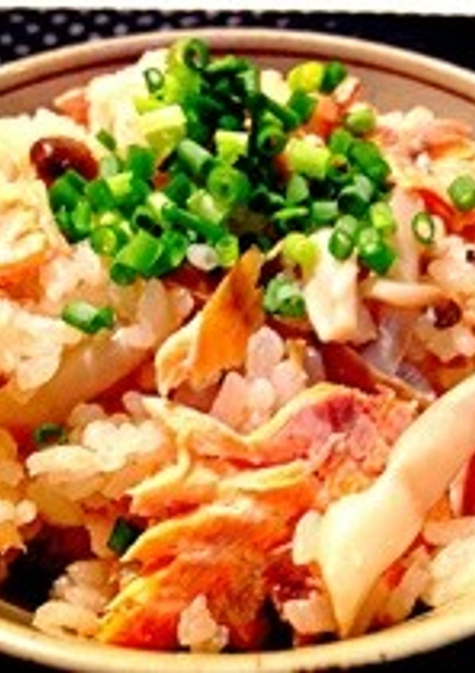 秋鮭としめじの炊き込み御飯☆彡-レシピのメイン写真