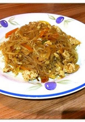 ヘルシーで満腹♪春雨焼きそば☆カレー味-レシピのメイン写真