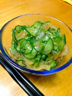 きゅうりのさっぱり中華和え-レシピのメイン写真