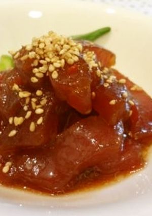 マグロの漬け ゴマ風味♪-レシピのメイン写真