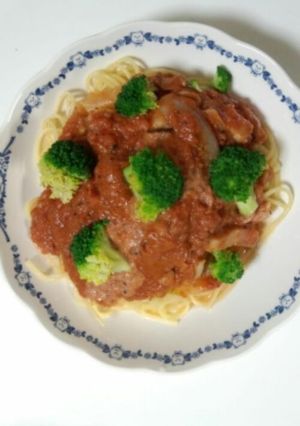 トマトクリームパスタ-レシピのメイン写真