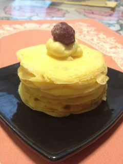 1人サイズのミルクレープ-レシピのメイン写真