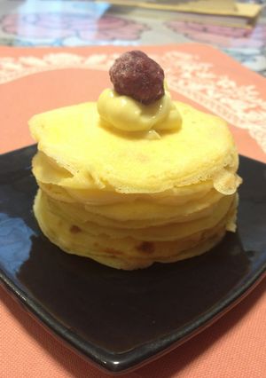 １人サイズのミルクレープ-レシピのメイン写真