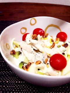 チキンとキウイのサラダ〜檸檬の香り〜-レシピのメイン写真