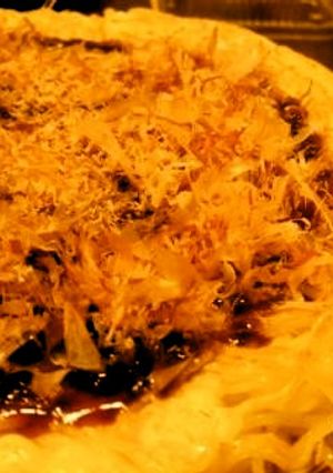 ヤキソバ入りお好み焼き-レシピのメイン写真