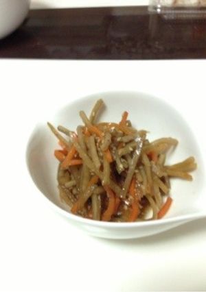 簡単きんぴらごぼう-レシピのメイン写真