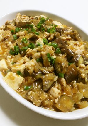 絶品!鶏ミンチ+塩麹deマーボーなす豆腐-レシピのメイン写真