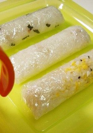 [完了期]スティックおにぎり-レシピのメイン写真