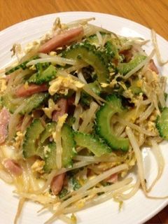 簡単☆豆腐抜きでゴーヤチャンプル-レシピのメイン写真