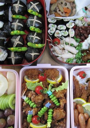 2012運動会のお弁当　覚書-レシピのメイン写真