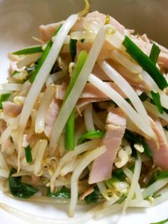 もやし1袋で☆もやしとハムの炒め物-レシピのメイン写真