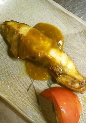 白身魚の醤油麹バター蒸し　レンジで簡単-レシピのメイン写真