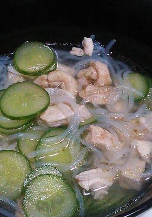 鶏塩しらたきヌードル-レシピのメイン写真