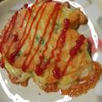 チーズがとろ~り★ピザ風お好み焼き