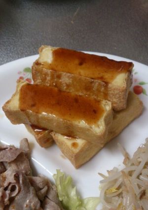 トースターで焼くだけ!生揚げカリカリ焼き-レシピのメイン写真