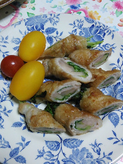 新しょうがと豆苗の肉巻き-レシピのメイン写真