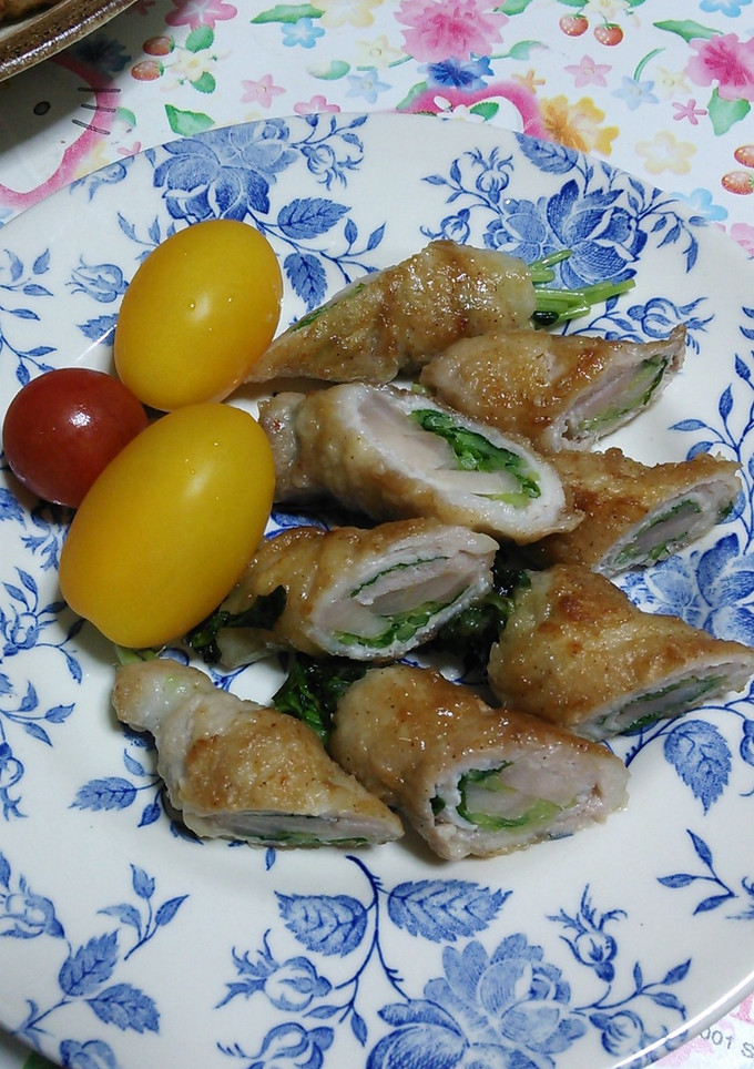 新しょうがと豆苗の肉巻き-レシピのメイン写真