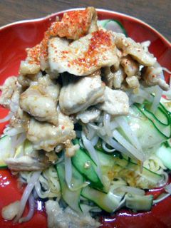 まるちゃん正麺で作る冷し中華2-レシピのメイン写真