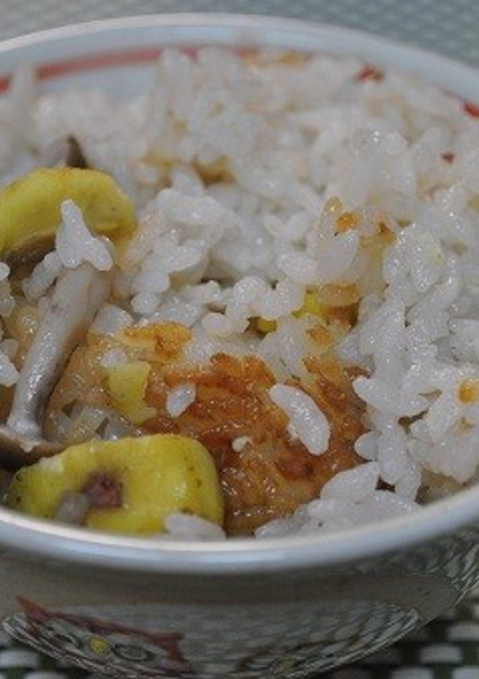 栗ごはん-レシピのメイン写真