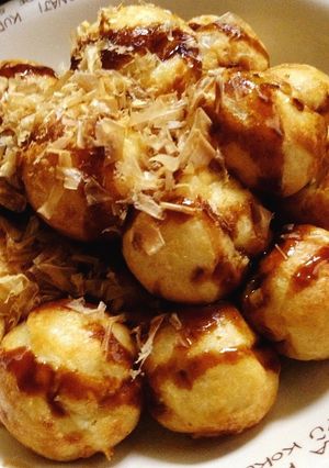 休日のお楽しみ♡たこ焼き機で◎◎焼き-レシピのメイン写真