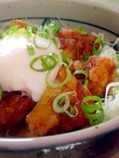 甘酢唐揚げ丼-レシピのメイン写真