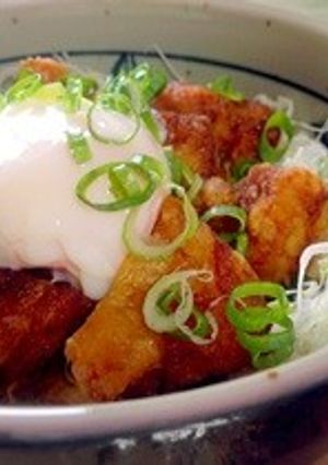 甘酢唐揚げ丼-レシピのメイン写真