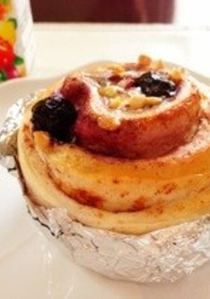 ブルーベリー＆クリームチーズのパン-レシピのメイン写真