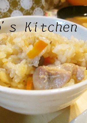 ル・クルーゼで簡単♪炊き込みご飯-レシピのメイン写真
