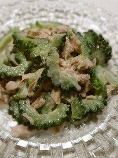 ゴーヤとツナとケフィアサラダ-レシピのメイン写真