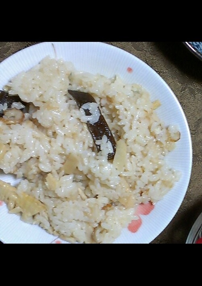 義母の簡単炊き込みご飯-レシピのメイン写真