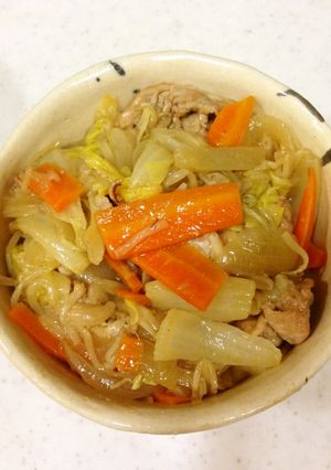 残り野菜で☆お手軽中華丼♪-レシピのメイン写真