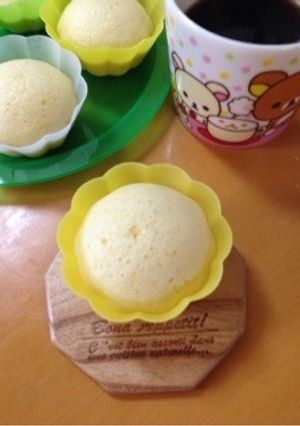 子供が大好き！プレーン蒸しパン-レシピのメイン写真