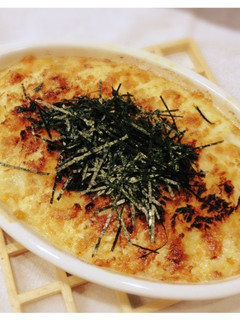 長芋と照り焼きチキンの和風グラタン-レシピのメイン写真