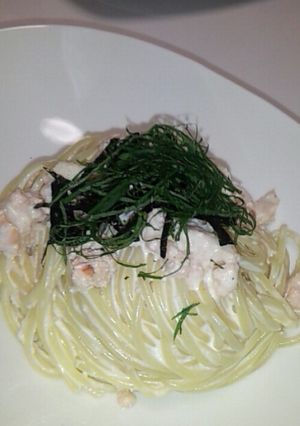 焼きたらこのパスタ-レシピのメイン写真