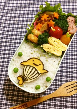 キャラ弁☆宝くじクーちゃんのお弁当♪-レシピのメイン写真