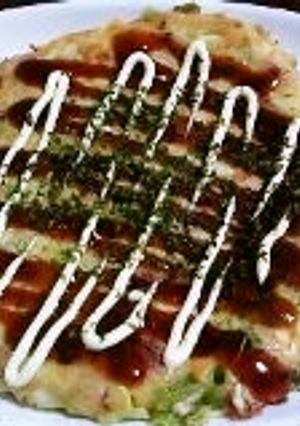 【日清お好み焼粉】キャベツ焼き-レシピのメイン写真