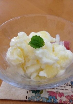 簡単！フローズンヨーグルト-レシピのメイン写真