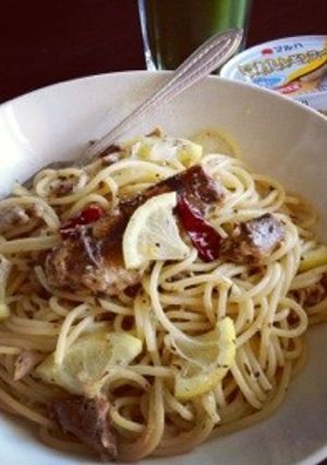 **鰯と檸檬のペペロンチーノ**-レシピのメイン写真