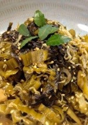 失敗しない!じゃこ高菜炒め-レシピのメイン写真