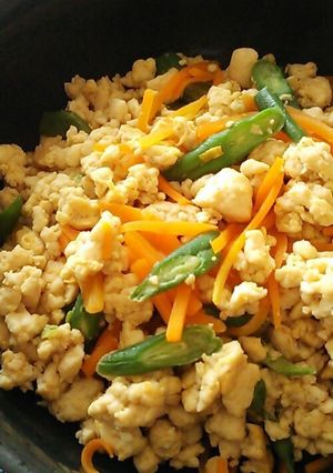 簡単♪炒り豆腐-レシピのメイン写真