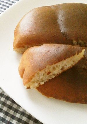 ＨＫＭでバナナヨーグルトホットケーキ-レシピのメイン写真