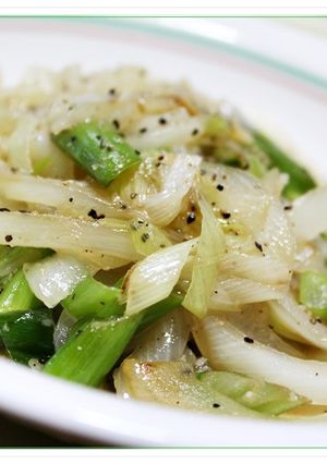 ネギネギ炒め-レシピのメイン写真