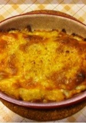 キノコとチキンのグラタン-レシピのメイン写真