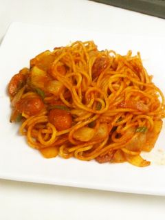 あっちゅーまナポリタン-レシピのメイン写真