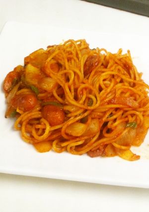 あっちゅーまナポリタン-レシピのメイン写真