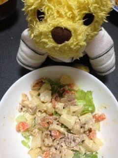 じゃがいもめんたいサラダ-レシピのメイン写真