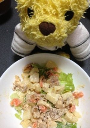 じゃがいもめんたいサラダ-レシピのメイン写真