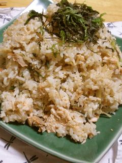 鮭と大葉の炊き込みご飯-レシピのメイン写真