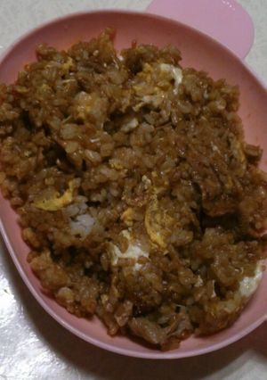 ソース肉チャーハン-レシピのメイン写真